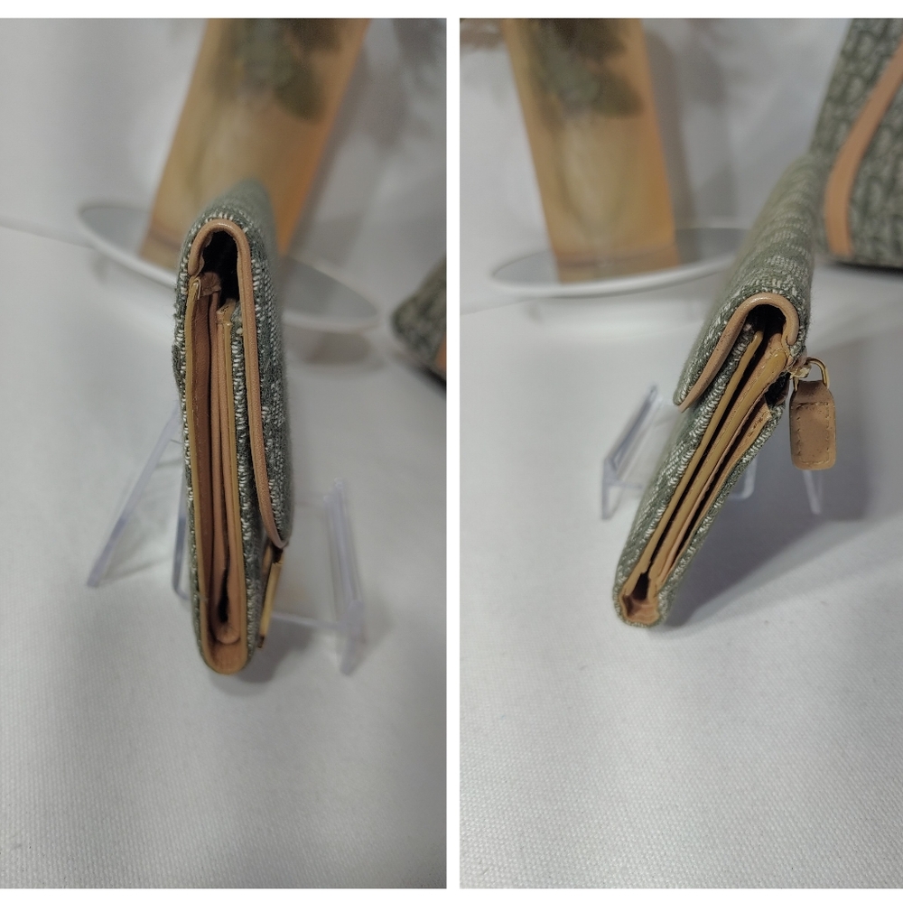 DIOR  Green Saddle Wallet - Picture 13 of 15